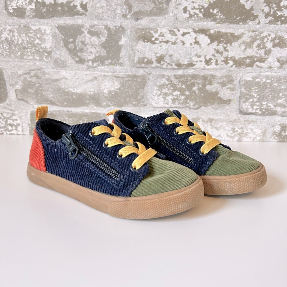 Cat & Jack - Corduroy Color-Block Sneakers - Toddler size 9